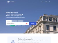 Desktop screenshot for realadvisor.ch