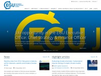 Desktop screenshot for egu.eu