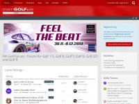 Desktop screenshot for golfv.de