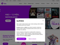 Desktop screenshot for teo.lt