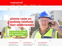 Desktop screenshot for budgetphone.nl