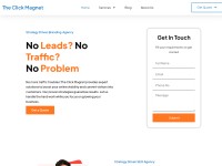 Desktop screenshot for theclickmagnet.net