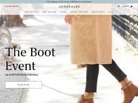 Desktop screenshot for aerosoles.com