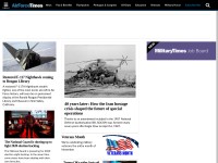 Desktop screenshot for airforcetimes.com