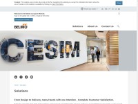 Screenshot of belimo.com