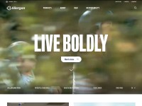 Desktop screenshot for allergan.com