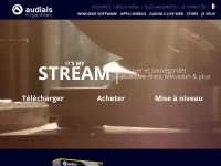 Desktop screenshot for audials.com