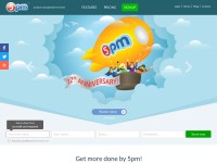 Desktop screenshot for 5pmweb.com