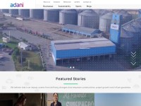 Desktop screenshot for adani.com