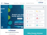 Desktop screenshot for ochsner.org