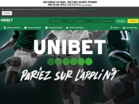 Desktop screenshot for unibet.fr