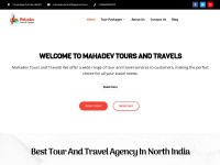 Desktop screenshot for mahadevtoursandtravels.com