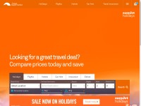 Desktop screenshot for travelsupermarket.com