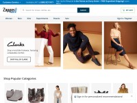 Desktop screenshot for zappos.com