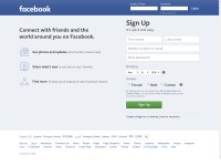 Desktop screenshot for facebook.com