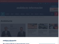 Desktop screenshot for andaluciainformacion.es