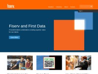 Desktop screenshot for fiserv.com