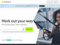 Desktop screenshot for hussle.com