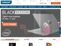 Desktop screenshot for cyberport.de