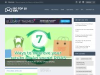 Desktop screenshot for seotop10tips.com