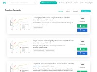 Desktop screenshot for paperswithcode.com