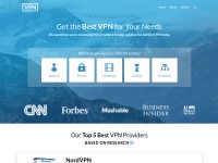 Desktop screenshot for vpn.com