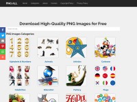 Desktop screenshot for pngall.com