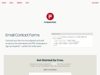 Desktop screenshot for formspree.io