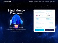 Desktop screenshot for instarem.com