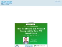 Desktop screenshot for healthpayerintelligence.com