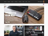 Desktop screenshot for blackmagicdesign.com