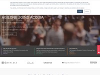 Desktop screenshot for agilone.com