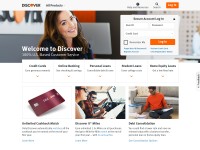 Desktop screenshot for discovercard.com