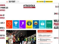 Desktop screenshot for sofoot.com