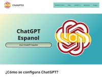 Desktop screenshot for chatgptes.org