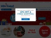 Desktop screenshot for mileskimball.com