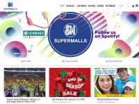 Screenshot of smsupermalls.com