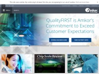 Desktop screenshot for amkor.com