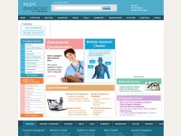 Desktop screenshot for rightdiagnosis.com