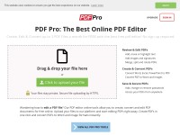 Desktop screenshot for pdfpro.co
