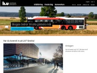 Desktop screenshot for liu.se