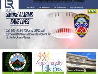 Desktop screenshot for littlerock.gov