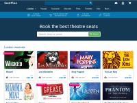 Desktop screenshot for seatplan.com