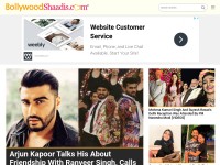 Desktop screenshot for bollywoodshaadis.com