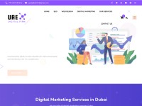 Desktop screenshot for uaedigitalfirm.com