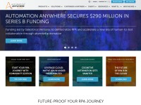 Desktop screenshot for automationanywhere.com