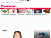 Desktop screenshot for dicasonline.com