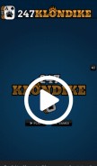 How 247klondike.com looks like on a mobile device such as an iPhone.