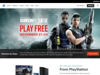 Desktop screenshot for playstation.com