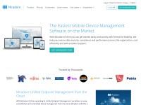 Desktop screenshot for miradore.com